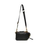 BOLSA STEVE MADDEN BROY-E BLACK GOLD en STOCK