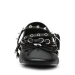 TACONES PREPPY BLACK LEATHER STEVE MADDEN en STOCK