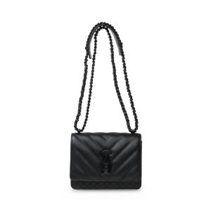 BOLSA STEVE MADDEN BAMARA BLACK/BLACK en STOCK
