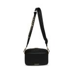 BOLSA STEVE MADDEN BBANKS BLACK/GOLD en STOCK
