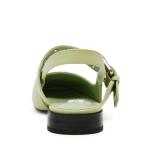 TACONES BELIEVER GREEN ACTION LEATHER STEVE MADDEN en STOCK