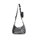 BOLSA STEVE MADDEN BVICE-G BLACK SILVER en STOCK
