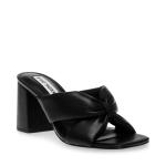 TACONES CAMPAIGN BLACK LEATHER STEVE MADDEN en STOCK