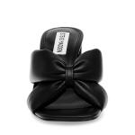 TACONES CAMPAIGN BLACK LEATHER STEVE MADDEN en STOCK