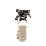 TACONES DAFINA-SM OFF WHITE CANVAS STEVE MADDEN en STOCK