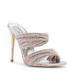 TACONES NOVEL SILVER STEVE MADDEN en STOCK
