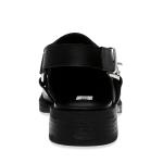 TACONES RAMBLES BLACK LEATHER STEVE MADDEN en STOCK